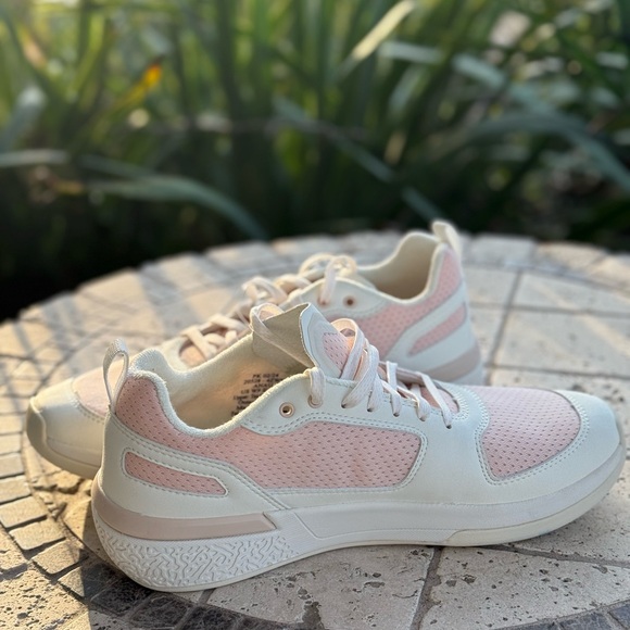 Olukai Pink and White Women's Sneakers - Picture 2 of 4